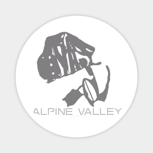 Alpine Valley Resort 3D Magnet